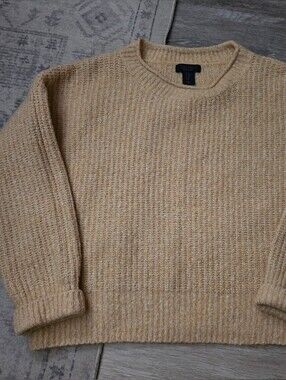 RACHEL Rachel Roy Women's Crewneck Sweater in Beige